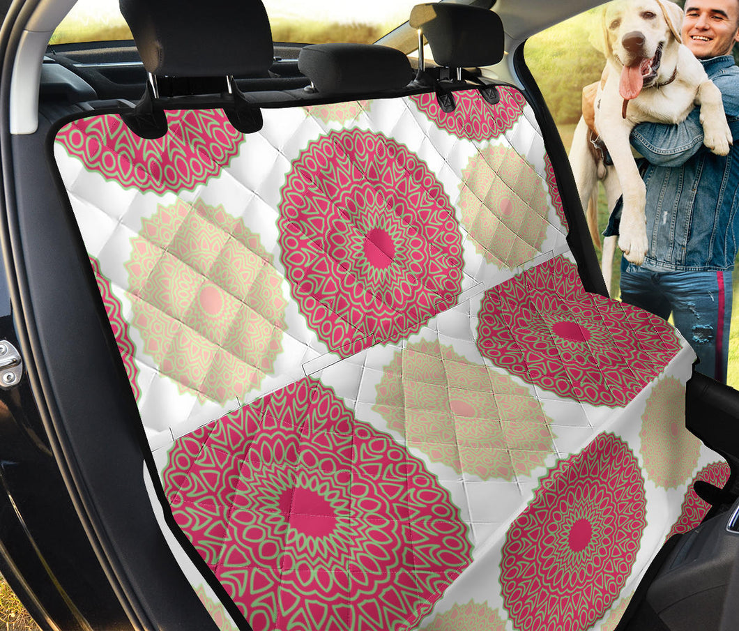 Circle Indian Pattern Dog Car Seat Covers