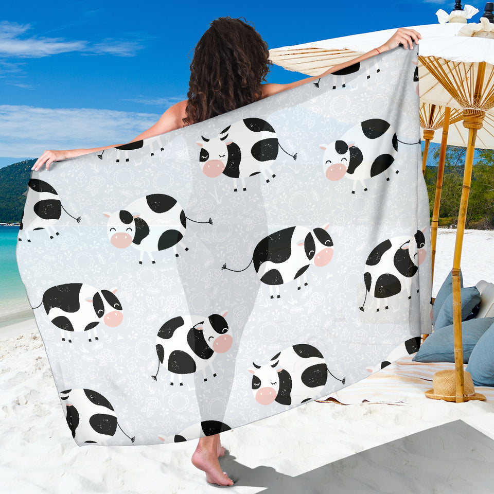 Cute Cows Pattern Sarong