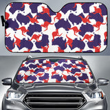 Kangaroo Australian Pattern Car Sun Shade