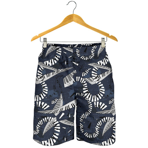 Piano Pattern Print Design 01 Men Shorts