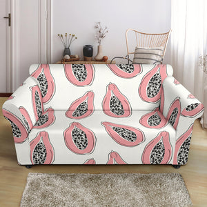 Papaya Pattern Loveseat Couch Slipcover