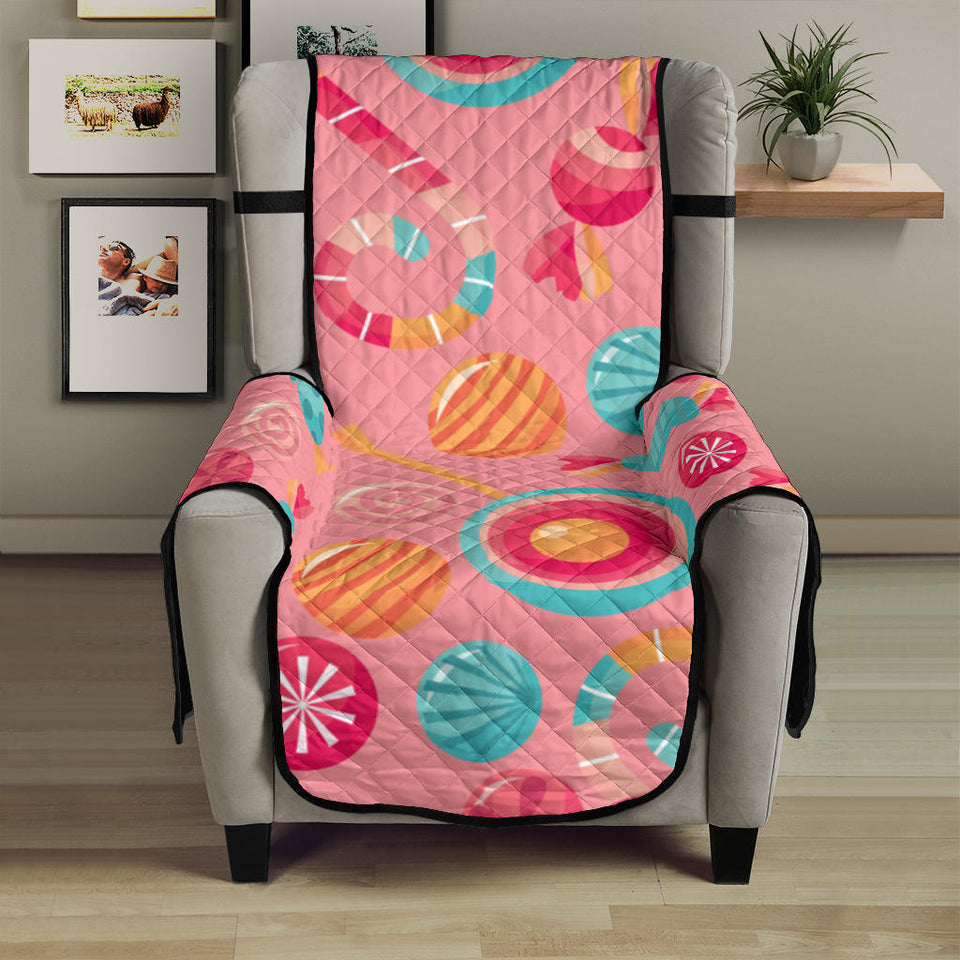 Colorful candy pattern Chair Cover Protector