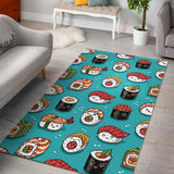 Cute Sushi Pattern Area Rug