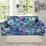 Shell Design Pattern Sofa Slipcover
