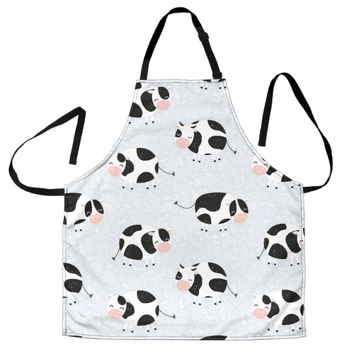 Cute Cows Pattern Adjustable Apron