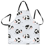 Cute Cows Pattern Adjustable Apron