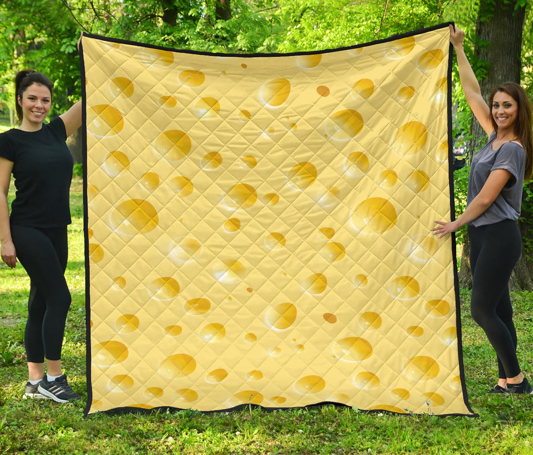 Cheese Texture Premium Quilt
