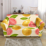 Beautiful Guava Pattern Loveseat Couch Slipcover