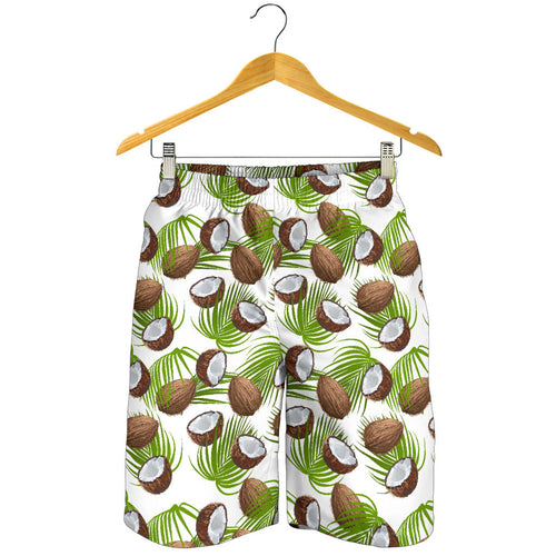 Coconut Pattern Print Design 04 Men Shorts