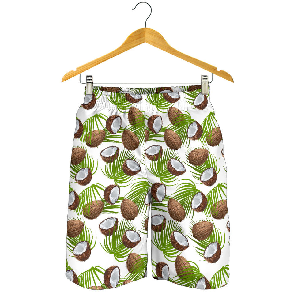 Coconut Pattern Print Design 04 Men Shorts