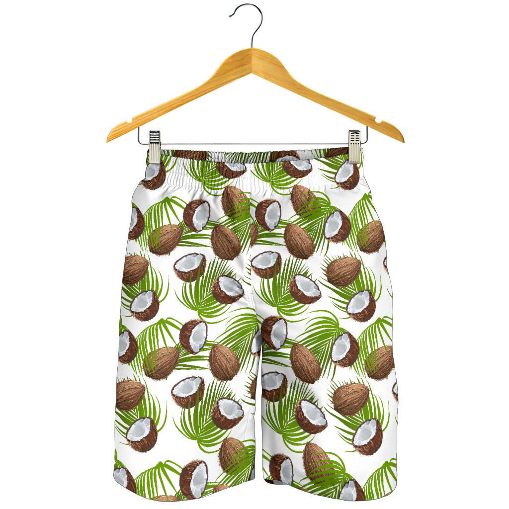 Coconut Pattern Print Design 04 Men Shorts
