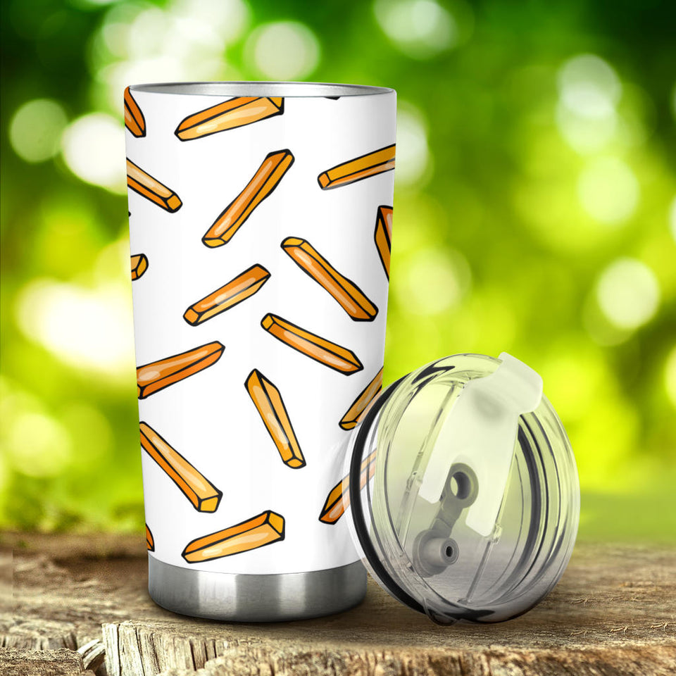 French Fries Potato Pattern Tumbler