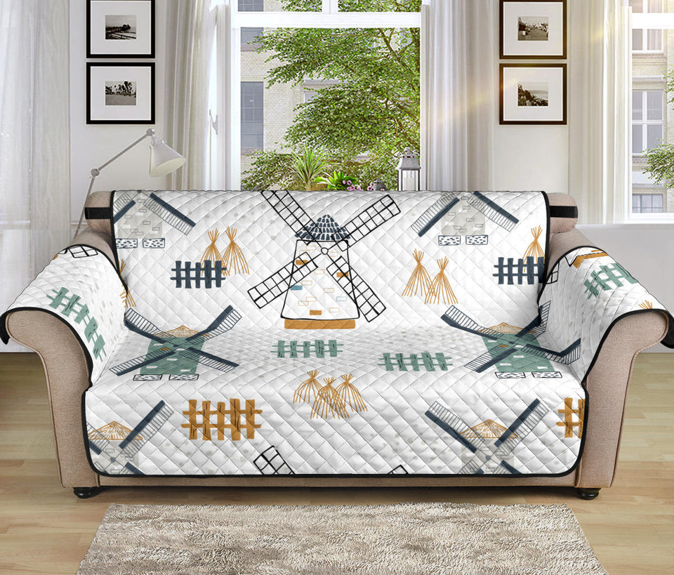 windmill pattern Sofa Cover Protector