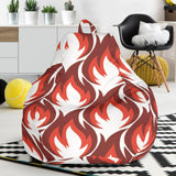 Fire Flame Symbol Design Pattern Bean Bag Cover