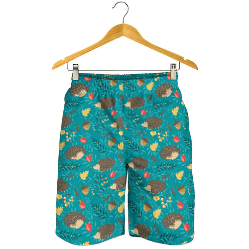 Hedgehog Pattern Print Design 01 Men Shorts