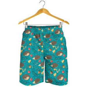 Hedgehog Pattern Print Design 01 Men Shorts