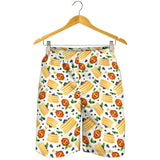 Pancake Pattern Print Design 02 Men Shorts