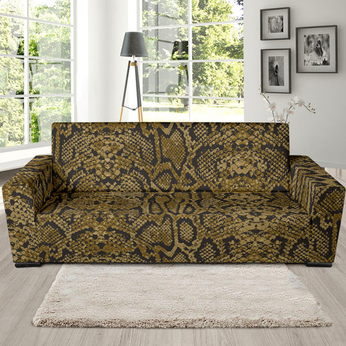 Snake Skin Pattern Sofa Slipcover