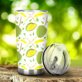 Durian Pattern Background Tumbler