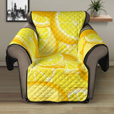 lemon pattern Recliner Cover Protector