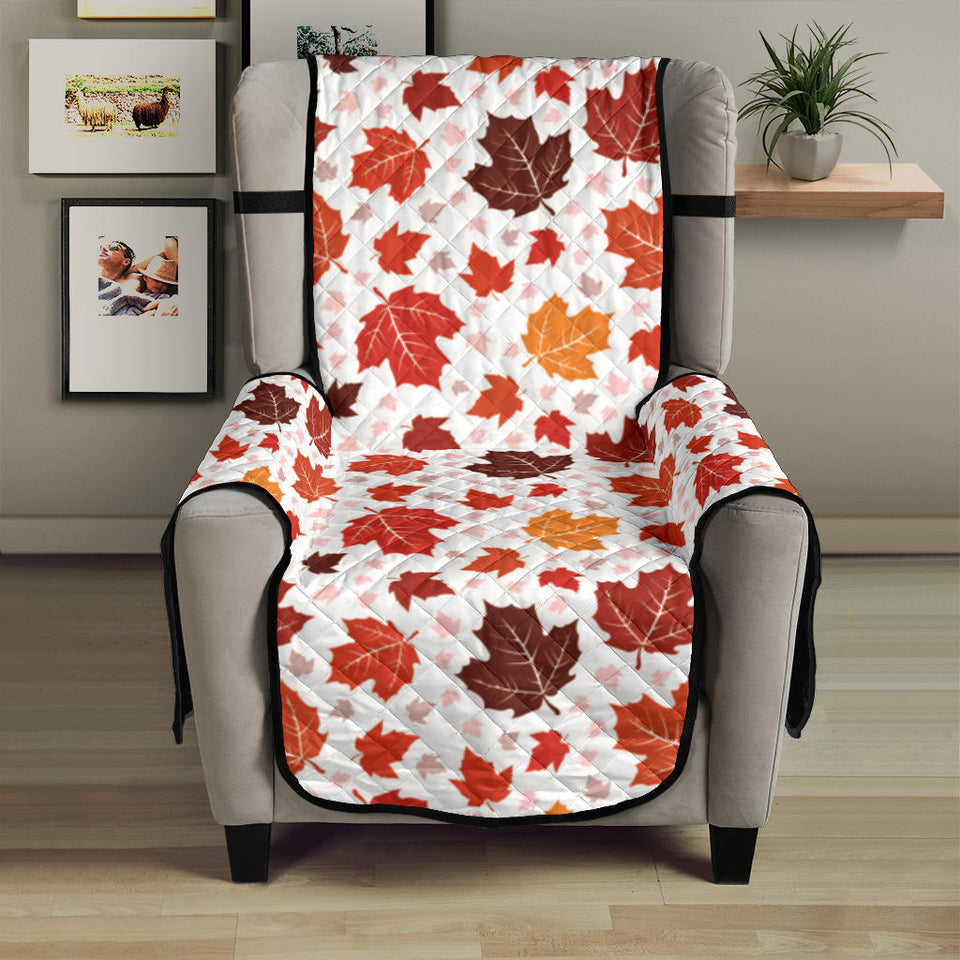 Colorful Maple Leaf pattern Chair Cover Protector