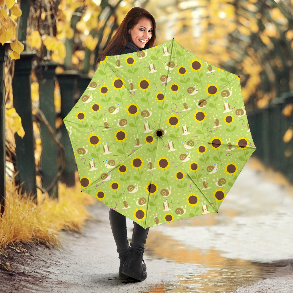Snail Pattern Print Design 01 Umbrella