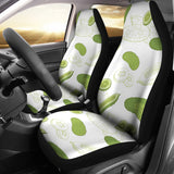 Cucumber Sketch Pattern Universal Fit Car Seat Covers
