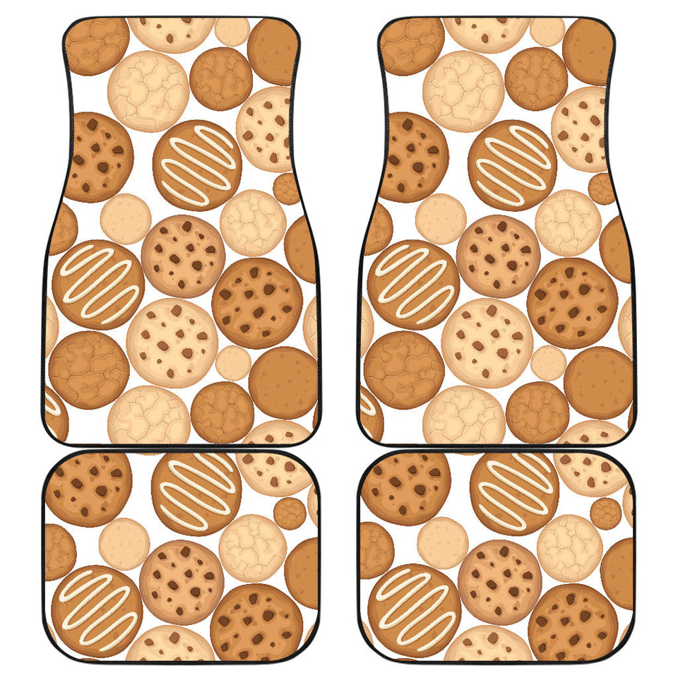 Various Cookie Pattern Front And Backvarious Cookie Pattern Front And Back Car Mats Car Mats
