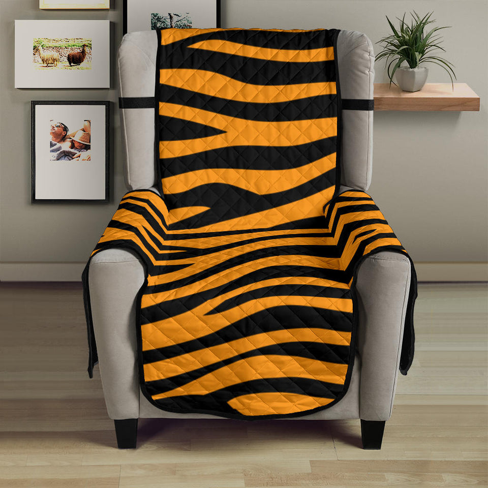 Bengal tigers skin print pattern background Chair Cover Protector
