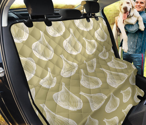 Garlic Design Pattern Dog Car Seat Covers
