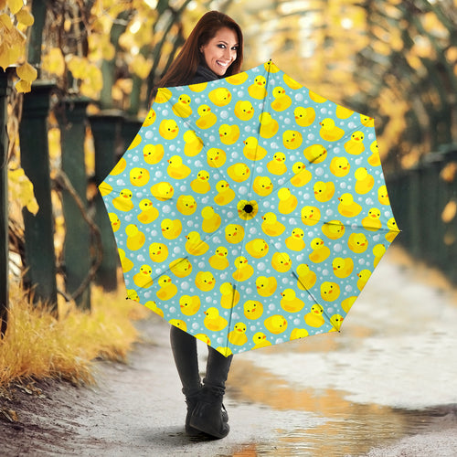 Duck Toy Pattern Print Design 03 Umbrella