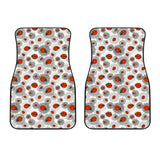 Ladybug Pattern Print Design 05 Front Car Mats