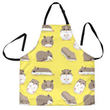 Cute Hamster Pattern Adjustable Apron