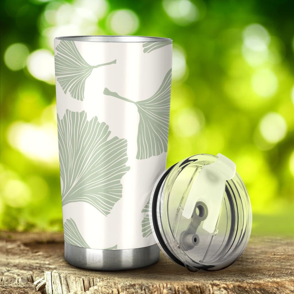 Ginkgo Leaves Pattern Tumbler