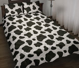 Cow skin pattern Quilt Bed Set