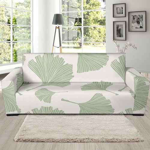 Ginkgo Leaves Pattern Sofa Slipcover