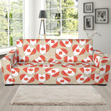 Canada Pattern Print Design 01 Sofa Slipcover