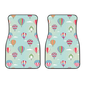 Hot Air Balloon Design Pattern Front Car Mats