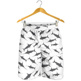 Swordfish Pattern Print Design 04 Men Shorts