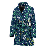 Butterfly Leaves Pattern Women'S Bathrobe