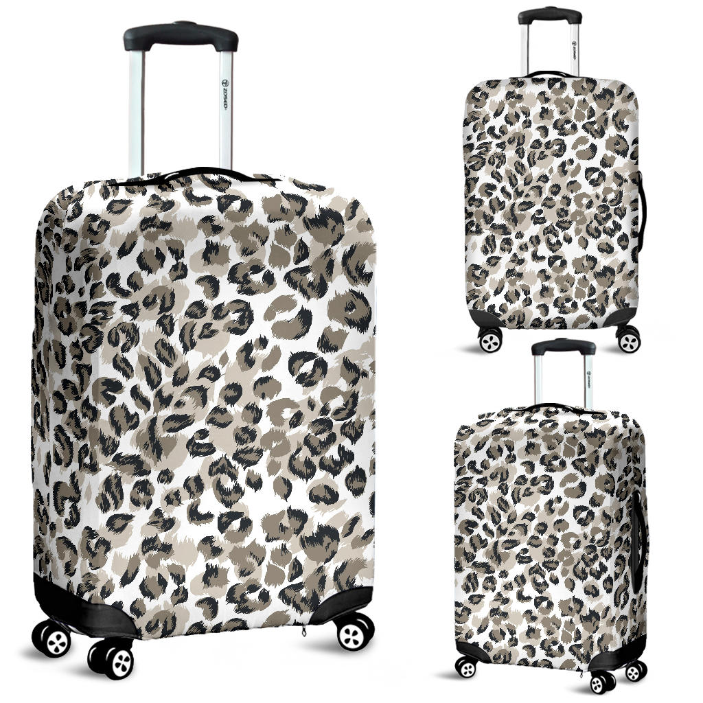 Leopard Skin Print Pattern Luggage Covers