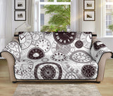 Classic vintage clock pattern Sofa Cover Protector