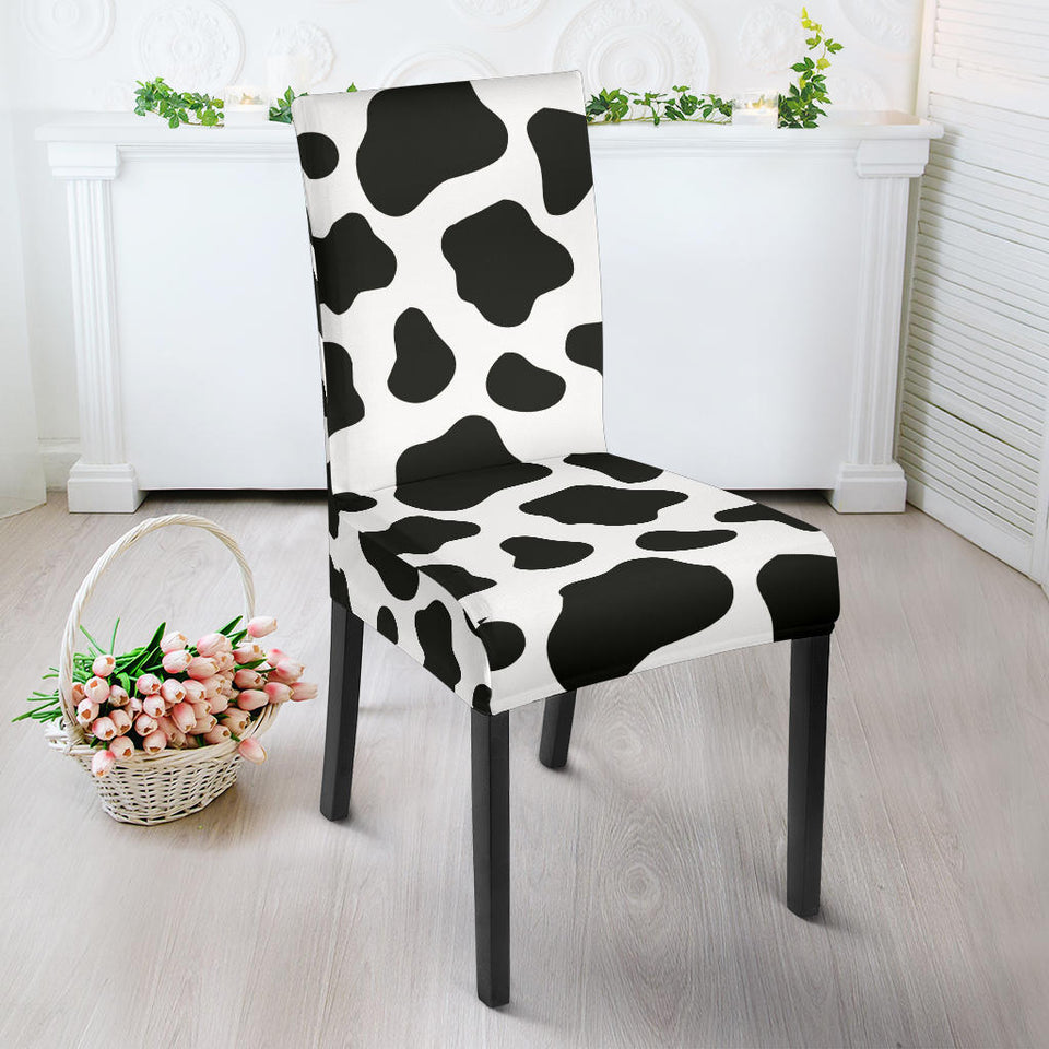 Cow Skin Pattern Dining Chair Slipcover