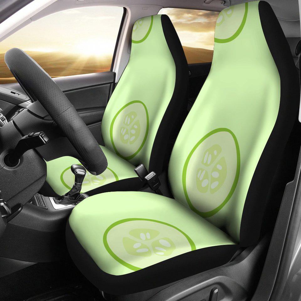 Cucumber Pattern Universal Fit Car Seat Covers