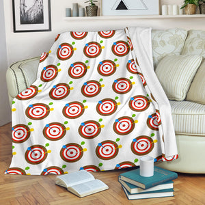 Darts Pattern Print Design 04 Premium Blanket