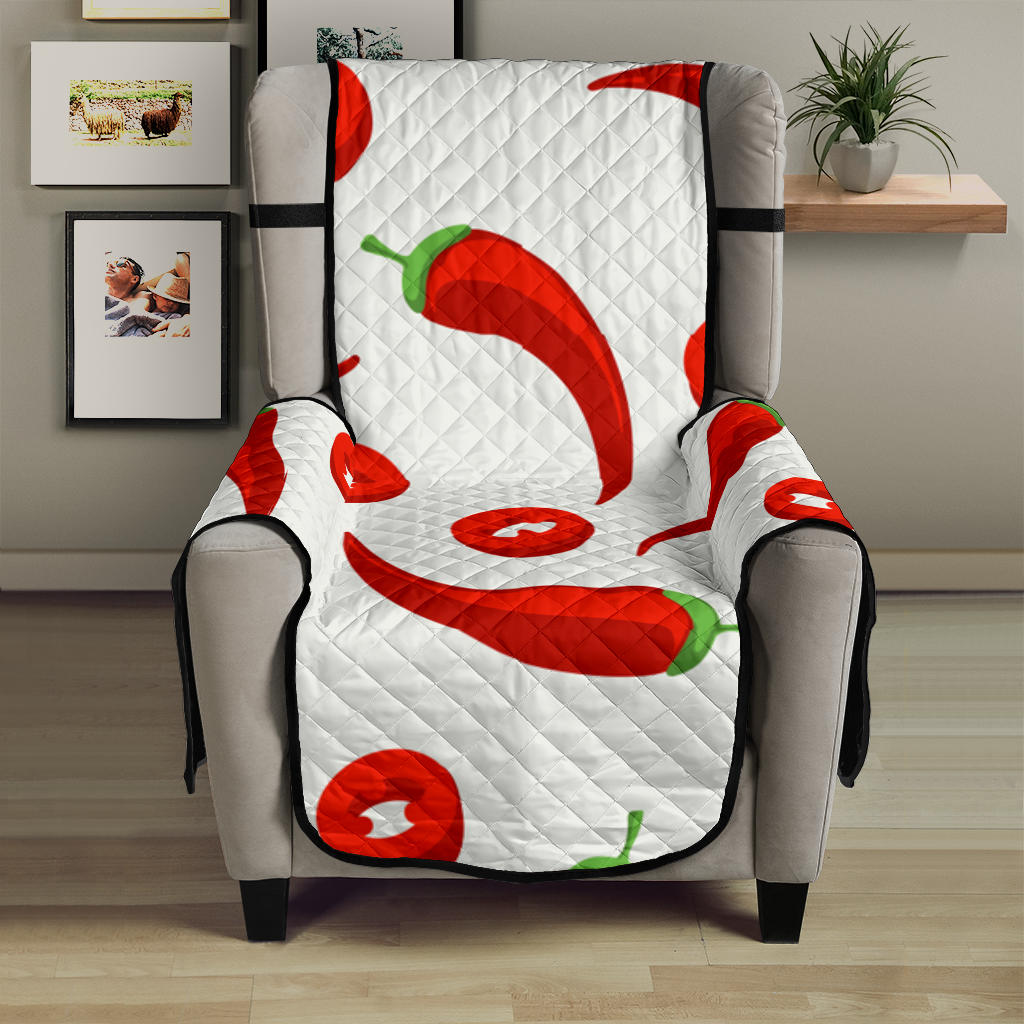 Chili pattern Chair Cover Protector