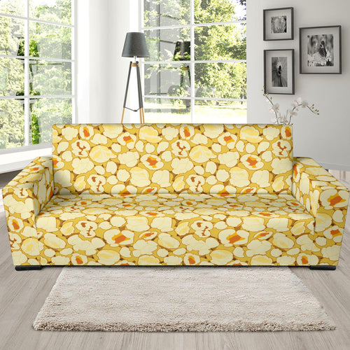Popcorn Pattern Print Design 04  Sofa Slipcover