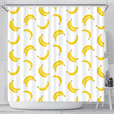 Banana Pattern Shower Curtain Fulfilled In US