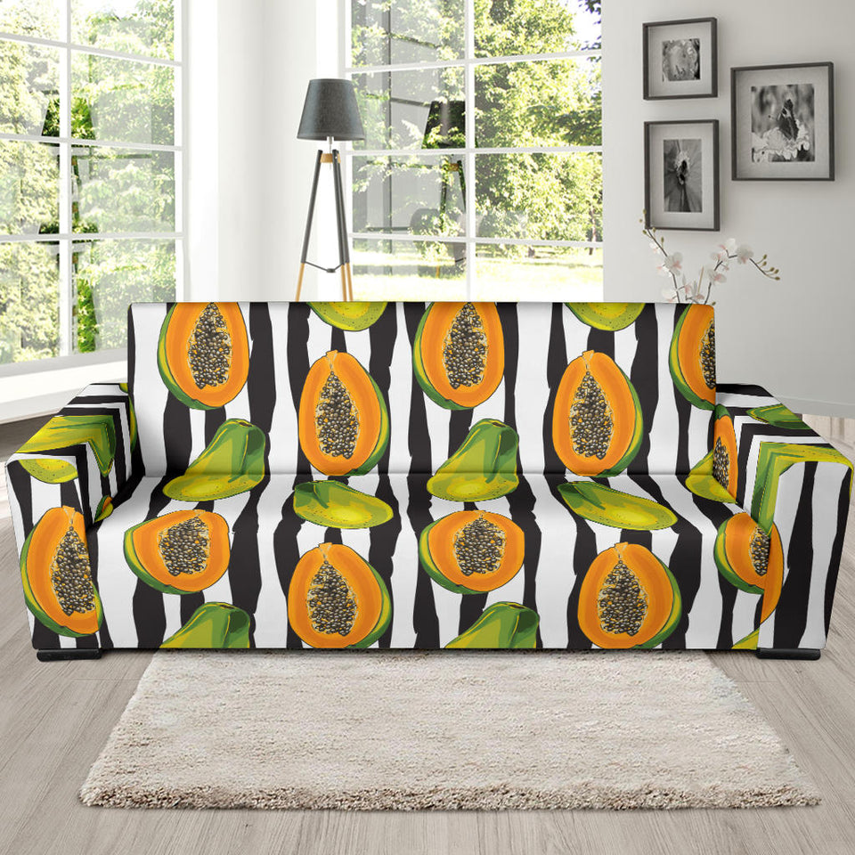 Papaya Design Pattern Sofa Slipcover