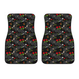 Eagle Pattern Print Design 04 Front Car Mats